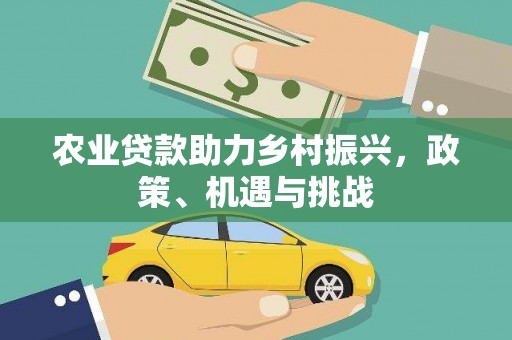 江阴农业贷款助力乡村振兴，政策、机遇与挑战