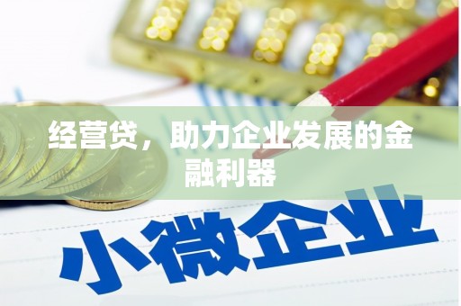 江阴经营贷，助力企业发展的金融利器