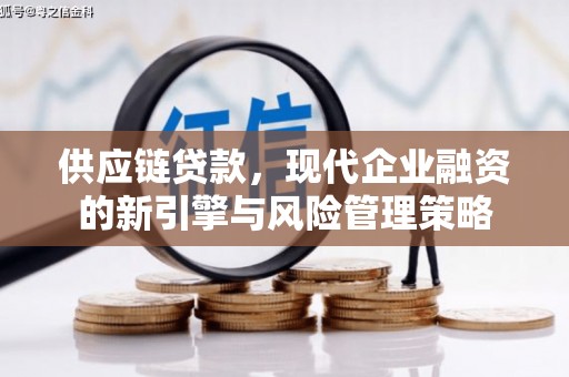 江阴供应链贷款，现代企业融资的新引擎与风险管理策略