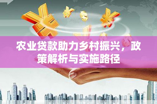 江阴农业贷款助力乡村振兴，政策解析与实施路径