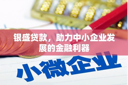 江阴银盛贷款，助力中小企业发展的金融利器