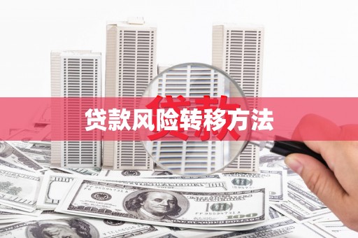 江阴贷款风险转移方法