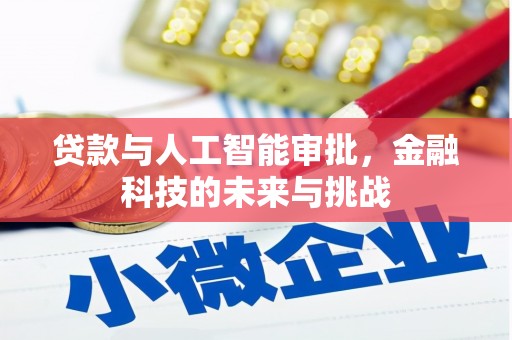 江阴贷款与人工智能审批，金融科技的未来与挑战