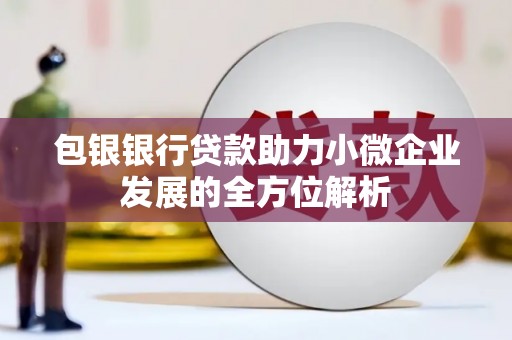 江阴包银银行贷款助力小微企业发展的全方位解析