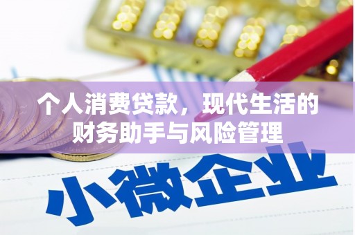 江阴个人消费贷款，现代生活的财务助手与风险管理