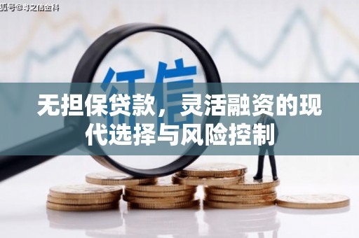 江阴无担保贷款，灵活融资的现代选择与风险控制