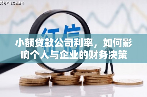 江阴小额贷款公司利率，如何影响个人与企业的财务决策