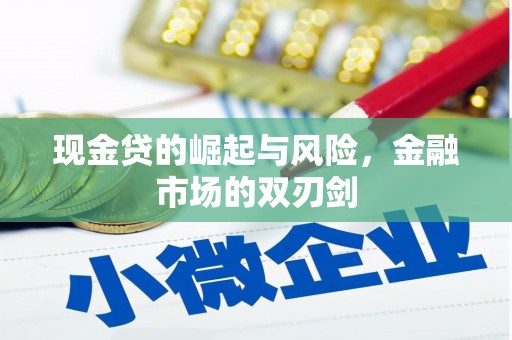 江阴现金贷的崛起与风险，金融市场的双刃剑