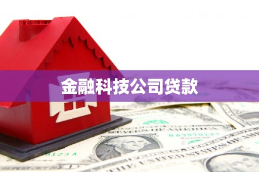 江阴金融科技公司贷款