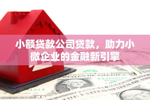 江阴小额贷款公司贷款，助力小微企业的金融新引擎