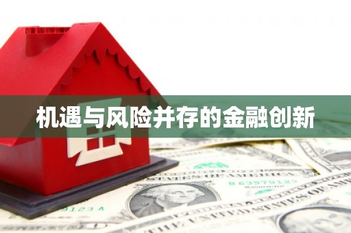 江阴机遇与风险并存的金融创新